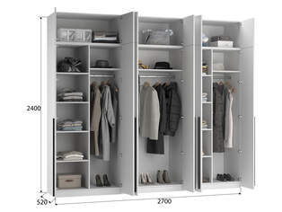 Шкаф распашной Лорена Пакс 12