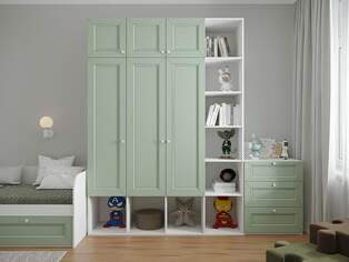 Шкаф распашной Скарлет 2