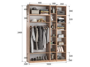 Шкаф распашной Тайлер 3