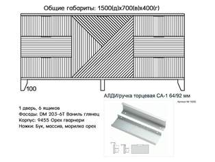 Комод Сканди 33