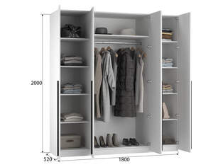 Шкаф распашной Лорена Пакс 8