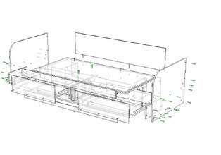 Кровать Скарлет