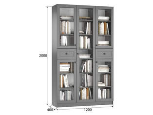 Книжный шкаф Ньютон 3.10