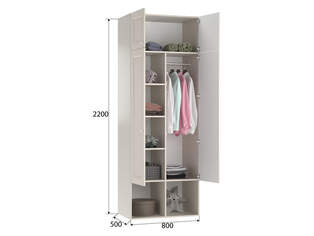 Шкаф распашной Скарлет 4