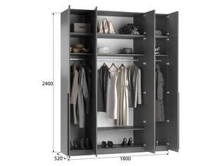 Шкаф распашной Лорена Пакс 6