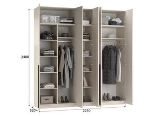 Шкаф распашной Лорена Пакс 10