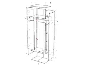 Шкаф распашной Скарлет 3
