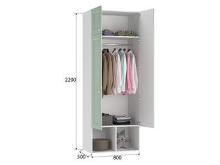 Шкаф распашной Скарлет 3