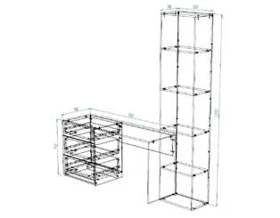 Компьютерный стол Скарлет