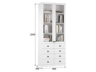 Книжный шкаф Ньютон 2.6