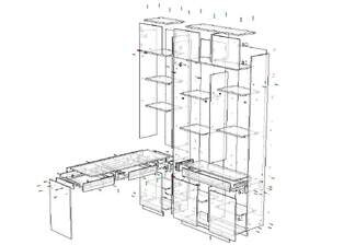 Компьютерный стол Дилар 3