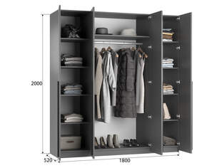 Шкаф распашной Лорена Пакс 8