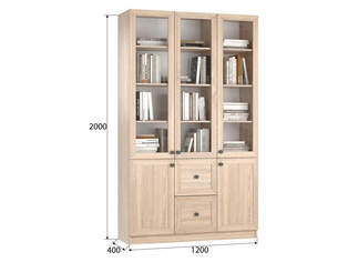 Книжный шкаф Ньютон 3.4