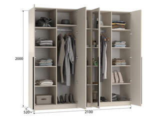 Шкаф распашной Лорена Пакс 13