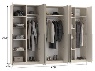 Шкаф распашной Лорена Пакс 11