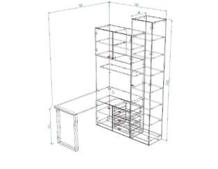 Компьютерный стол Дилар 5