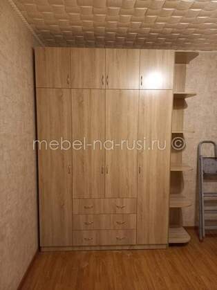Распашной шкаф Зодиак 4.3  с антресолью